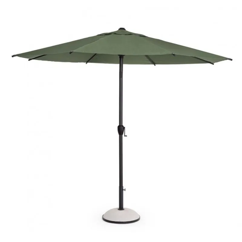 Bizzotto outdoor Ombrellone Rio con snodo 3m antracite/olive