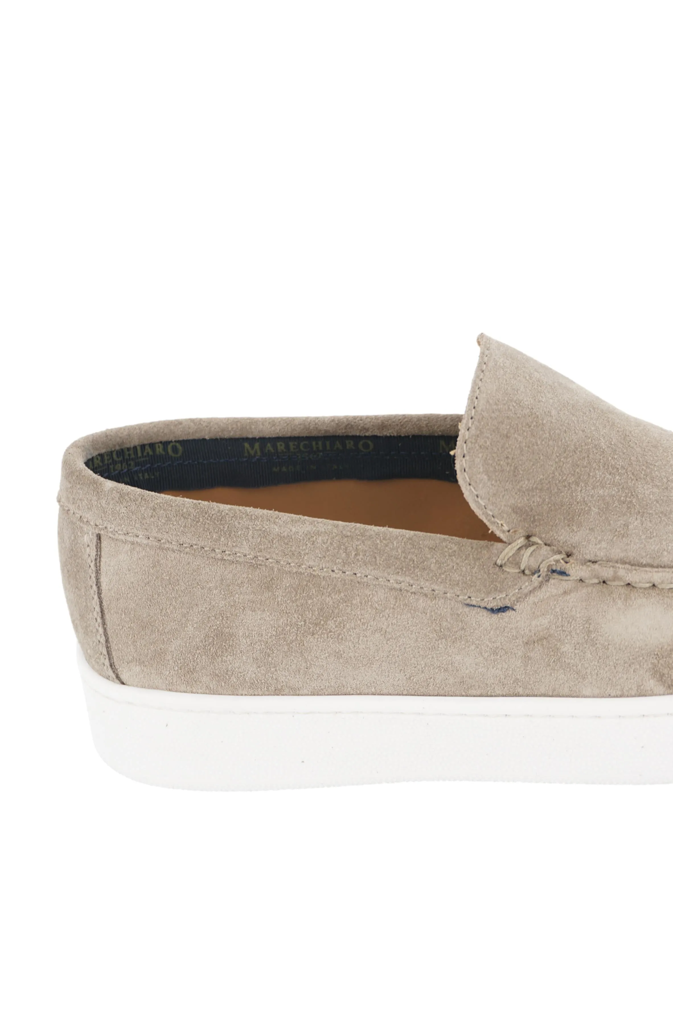 Moccasin in Suede / Beige