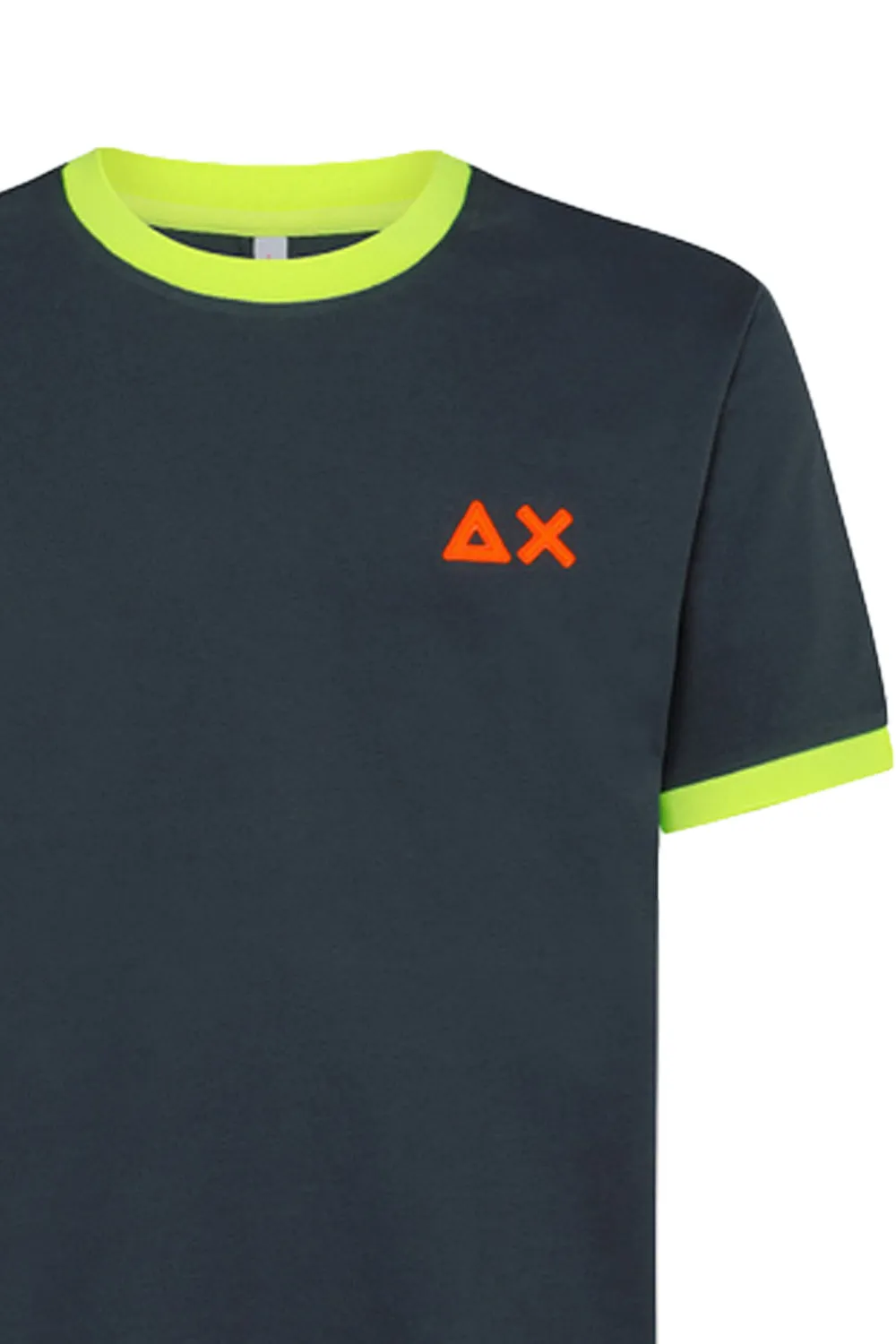 SUN68 Tshirt logo fluo
